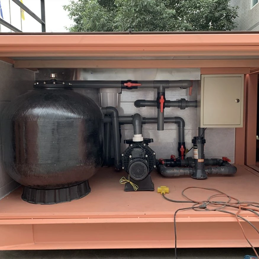 container swimming pool equipments container swimming pool equipments